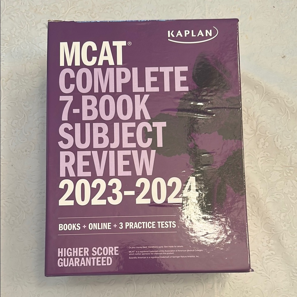 Kaplan MCAT 7-Book Review Set